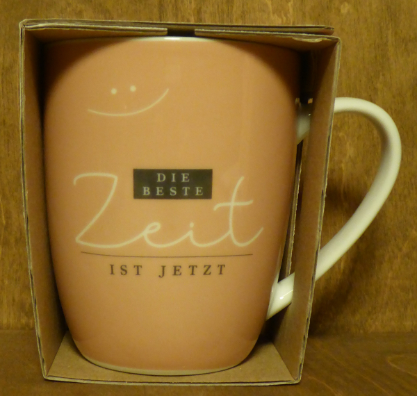 Becher "Die beste Zeit ist jetzt"