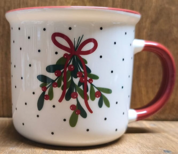 Becher "Mistelzweig", Motiv 1