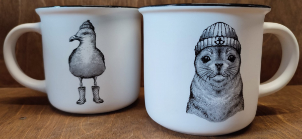 Becher "Möwe & Robbe"