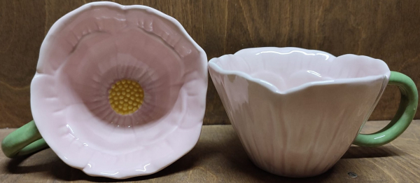 Blütentasse rosa