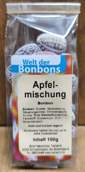 Bonbon Apfelmischung, 100g