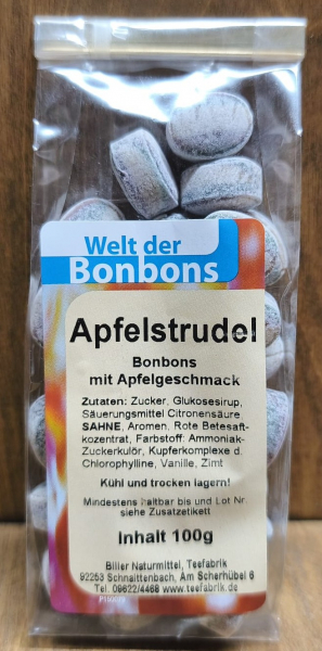 Bonbon Apfelstrudel, 100g