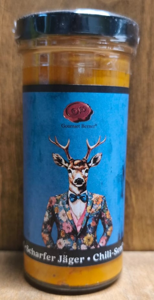 Chili Senf "scharfer Jäger", 150ml