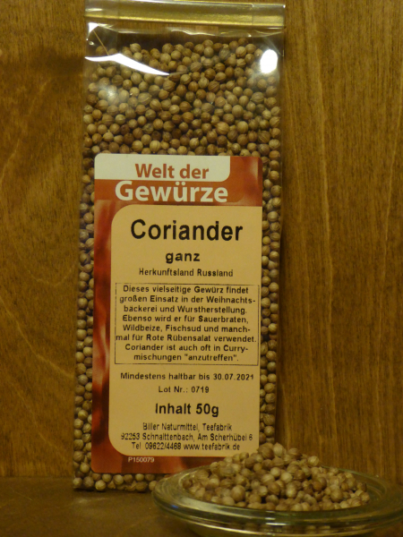 Coriander ganz