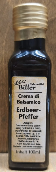 Crema di Balsamico Erdbeerpfeffer, 100ml
