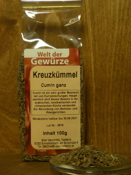 Cumin, Kreuzkümmel ganz