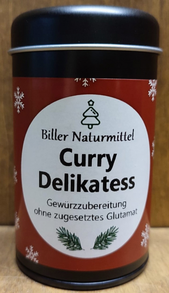 Curry Delikatess, Weihnachtsdose, 80g