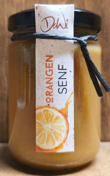 Orangensenf, 165g