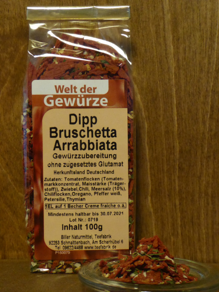 Dip Bruschetta Arrabbiata
