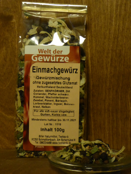 Einmachgewürz