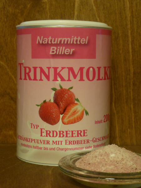 Trinkmolke Erdbeer