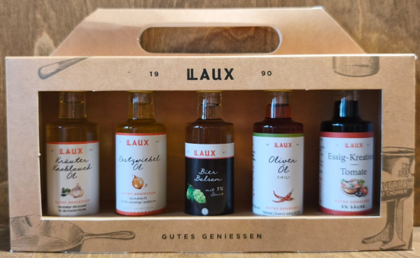 BBQ Essig & Öl Set, 5 x 40ml