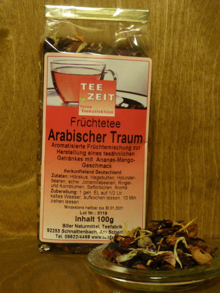 Früchtetee Arabischer Traum