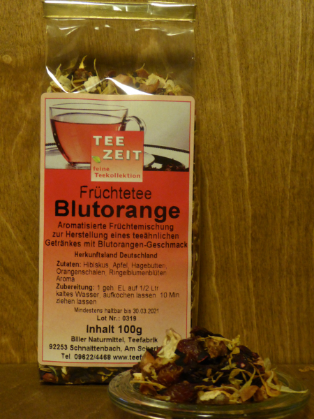 Früchtetee Blutorange