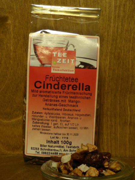 Aromatisierter Spezialfrüchtetee Cinderella