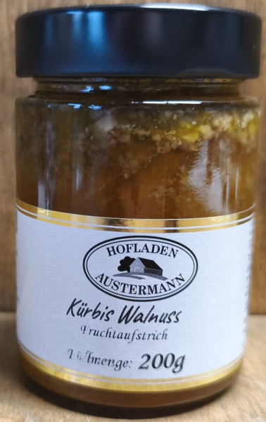 Fruchtaufstrich Kürbis Walnuss, 200g