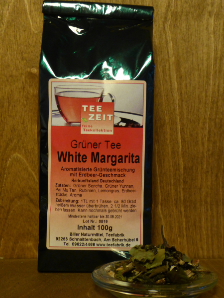 Aromatisierter Grüntee White Margarita