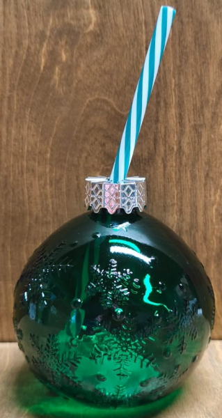 Glas Christbaumkugeln, grün