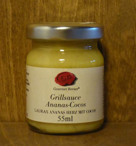 Grillsauce Ananas-Cocos, 55ml