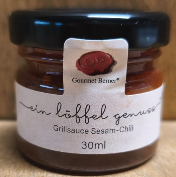 Grillsauce Sesam - Chili "ein Löffel Genuss", 30ml