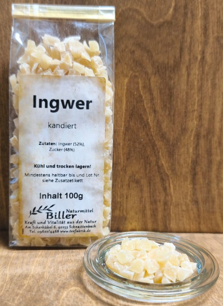 Ingwer kandiert, klein