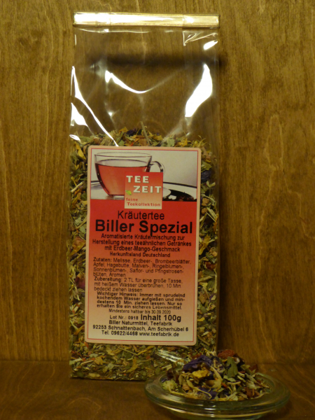 Aromatisierte Kräutermischung Biller Spezial