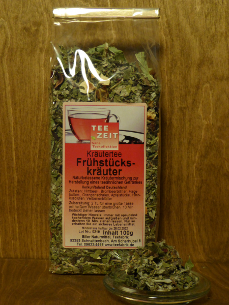 Naturbelassene Kräutermischung Frühstückskräuter