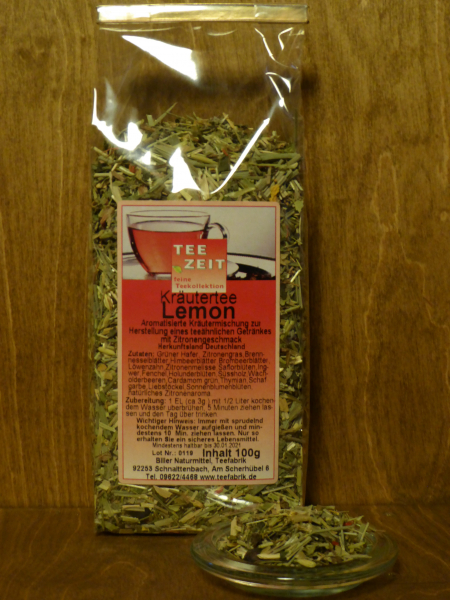 Aromatisierte Kräutermischung Lemon