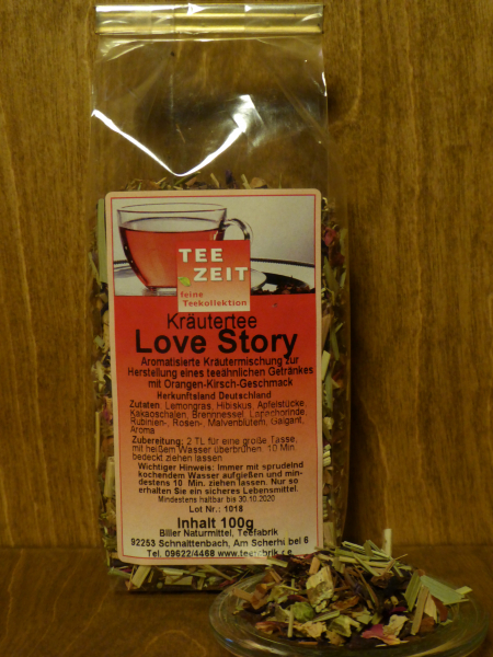 Aromatisierte Kräutermischung Love Story