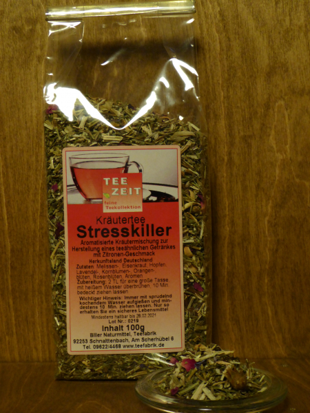 Aromatisierte Kräutermischung Stresskiller