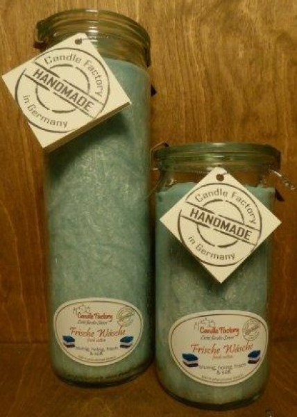 Kerze "Frische Wäsche" groß