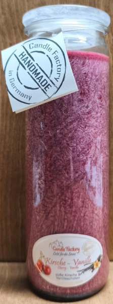 Kerze "Kirsche Vanille" groß