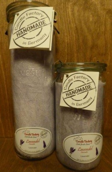 Kerze "Lavendel" klein