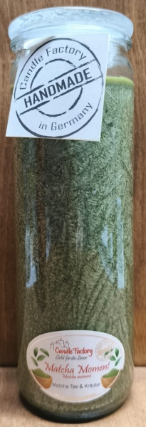 Kerze "Matcha Moment" groß