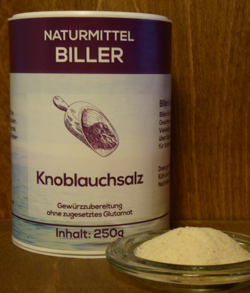 Knoblauchsalz im Streuer, 250g