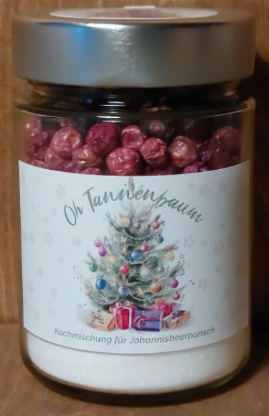 Kochmischung für Johannisbeerpunsch "Oh Tannenbaum"