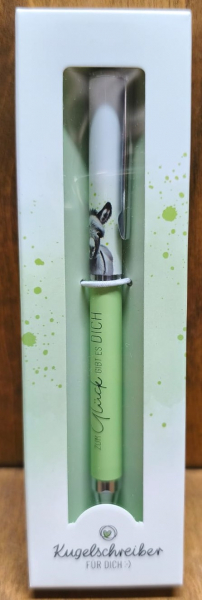 Kugelschreiber Esel "Zum Glück gibt es dich"