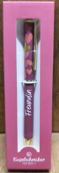 Kugelschreiber "Herzensfreundin"