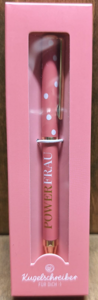 Kugelschreiber "Powerfrau"
