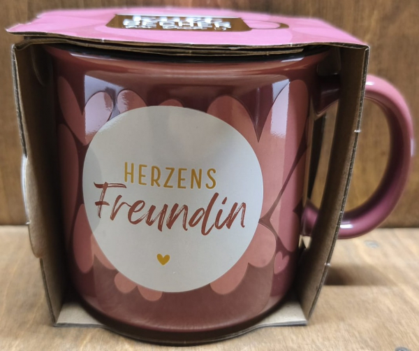 Kultbecher "Herzensfreundin"