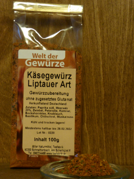 Käsegewürz Liptauer Art