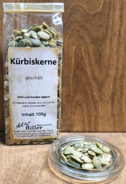 Kürbiskerne geschält