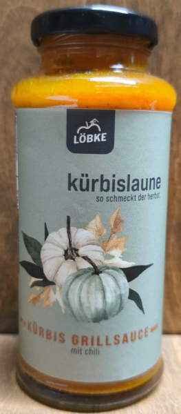 Kürbislaune "Kürbisgrillsauce" mit Chili, 200ml
