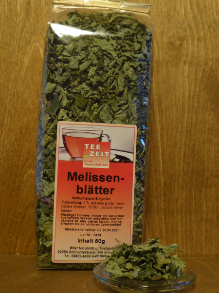 Melissenblätter c.