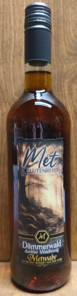 Met Blütenrein "Dämmerwald", dunkler Waldhonig, 730ml