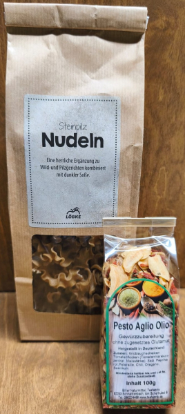 Nudelset "Steinpilz Nudeln & Pesto Aglio Olio", 300g