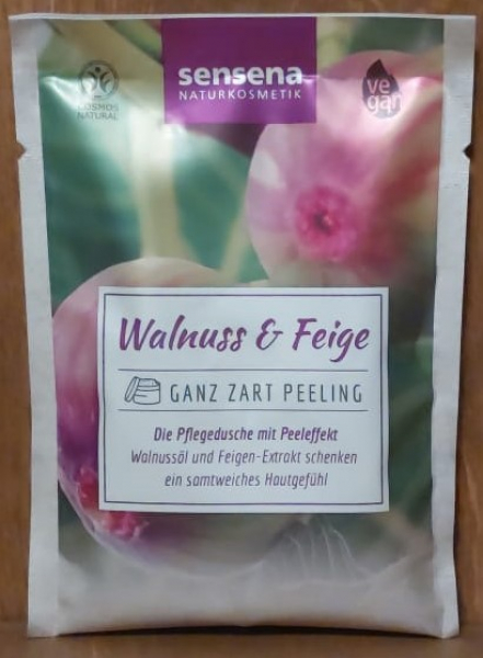 Ganz zart Peeling "Walnuss & Feige", 80g