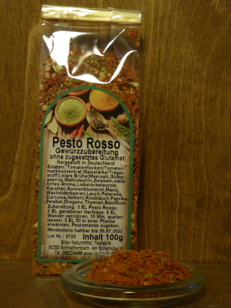 Pesto Rosso, 100g Tüte