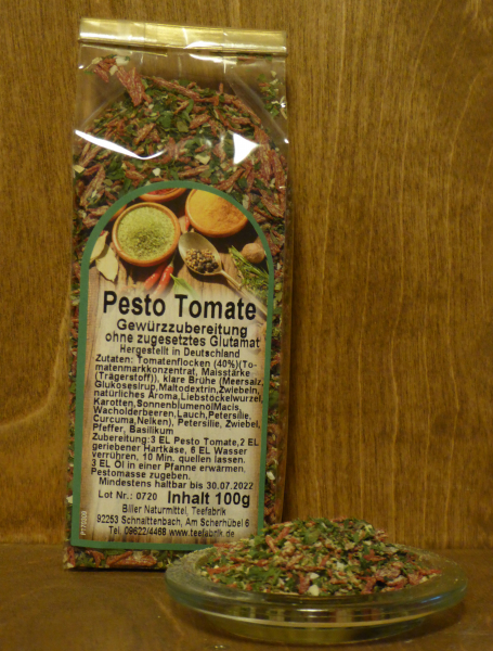 Pesto Tomate, 100g Tüte