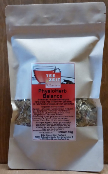 PhysioHerb Balance Kräutermischung, 50g Tüte